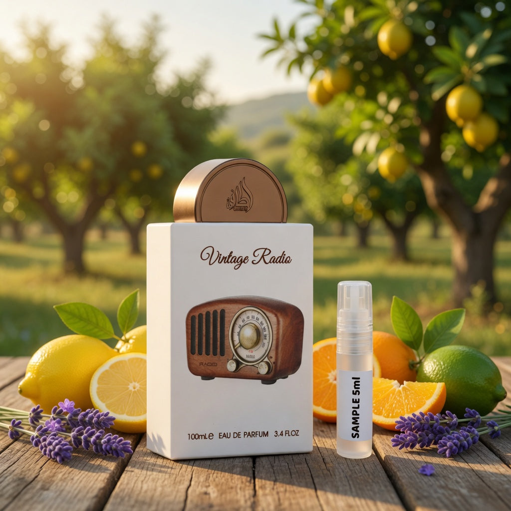 Vintage Radio by Lattafa Perfumes 5 ml sample
