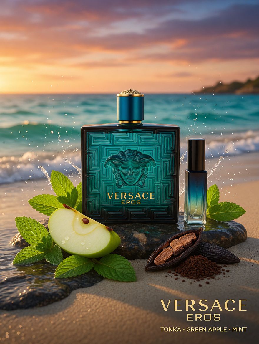 Versace Eros Eau de Toilette 10 ml sample